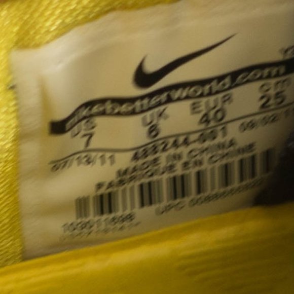 Nike Kobe VII 7 Supreme Del Sol Basketball Shoes - Men's Size 7  w - Picture 10 of 10